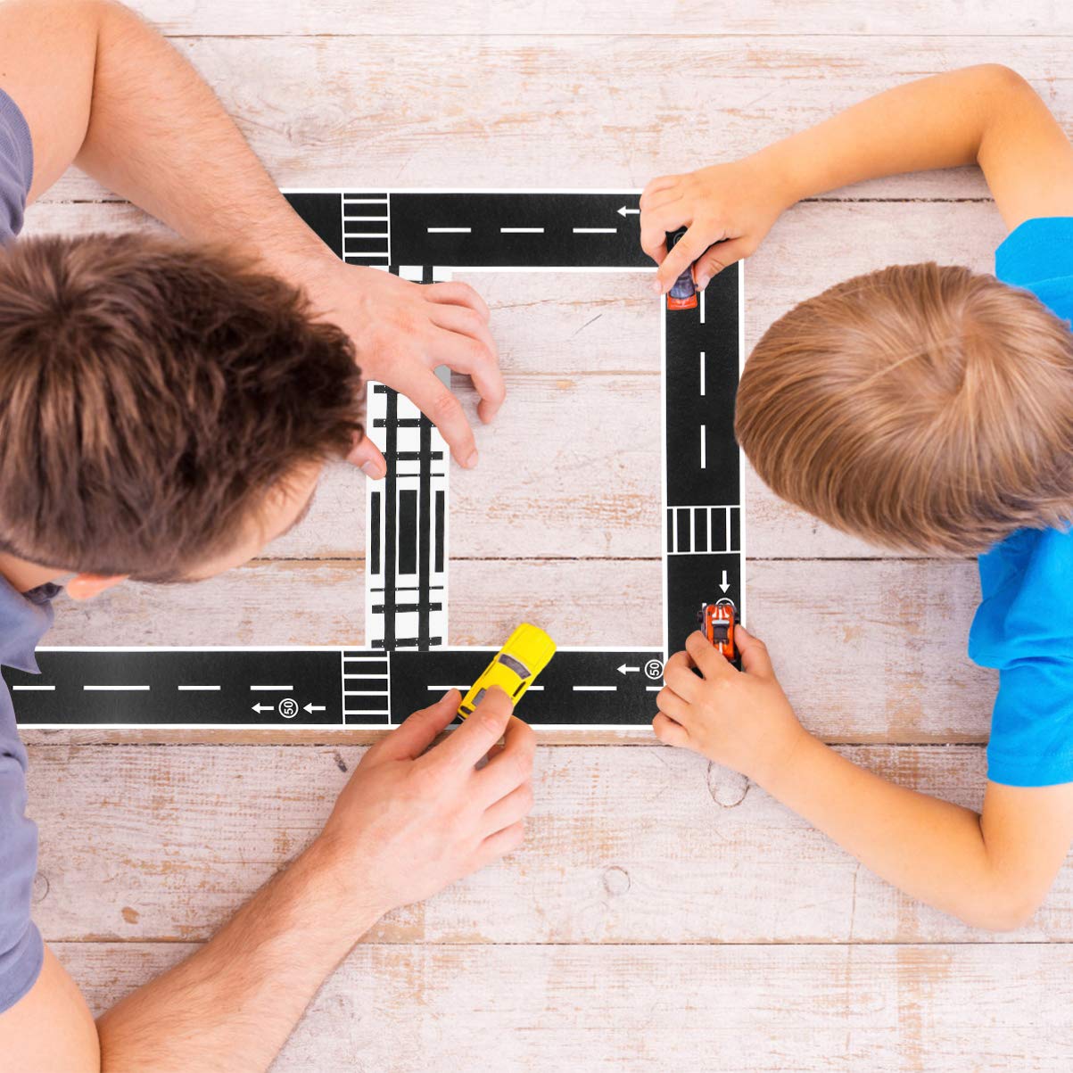 ELEPHANTBOAT Washi Masking DIY Trains Railways Road Tape Decorative Masking Tape Rolls for Toy Cars ELEPHANTBOAT Washi Masking DIY Trains Railways Road Tape Decorative Masking Tape Rolls for Toy Cars